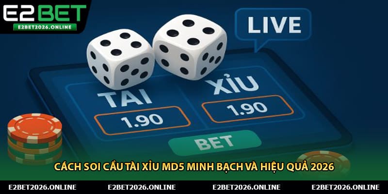Cách Soi Cầu Tài Xỉu MD5 Minh Bạch Và Hiệu Quả 2026